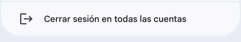 Cerrar sesión